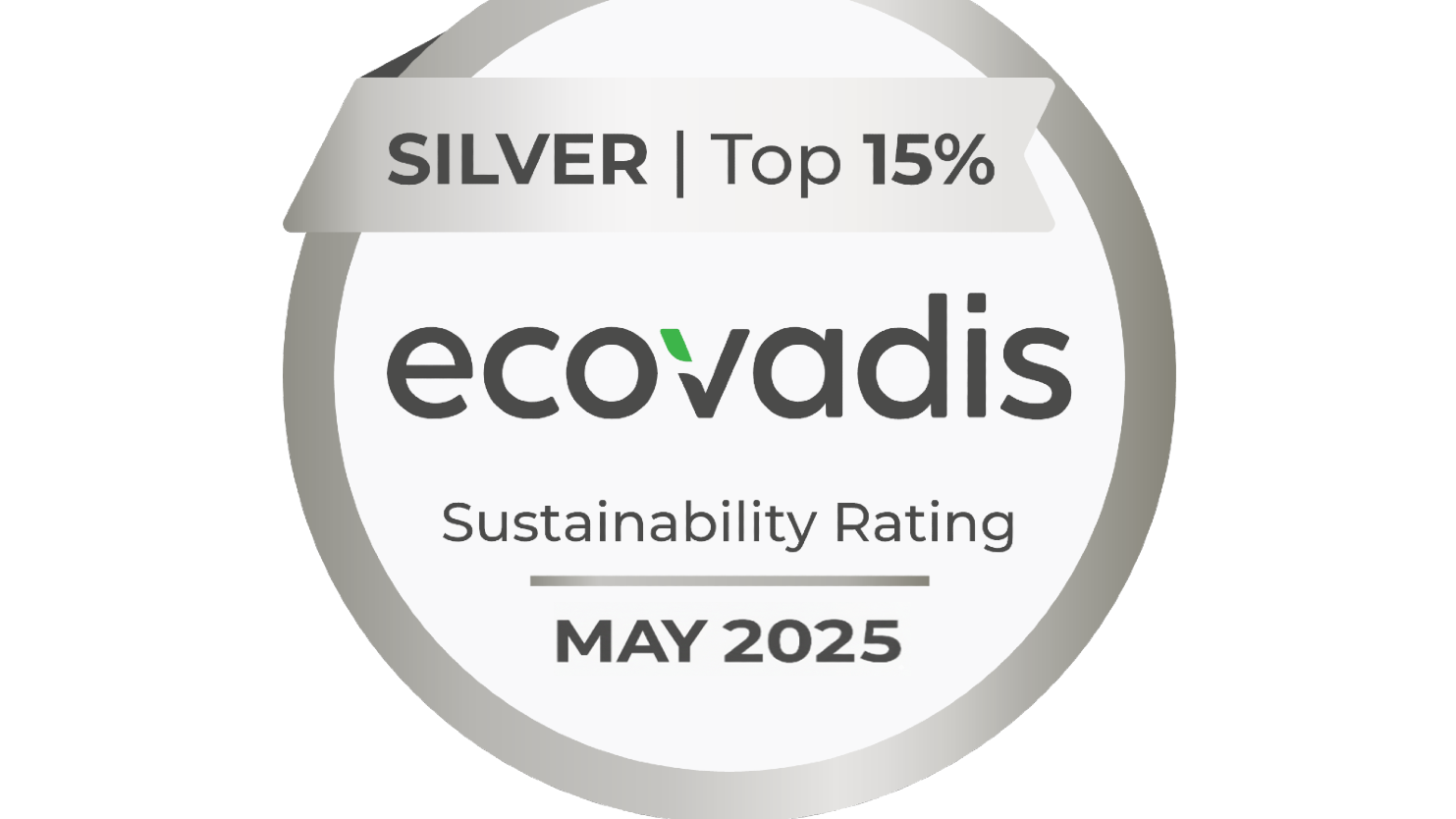 Medalla plata Ecovadis 2025